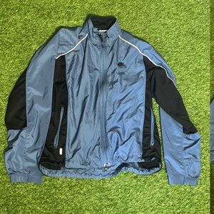Nike Dri-fit Wind-Breaker Track Jacket MENS S Blue Full Zip Up Running